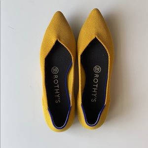 Rothy’s pointed toe flats